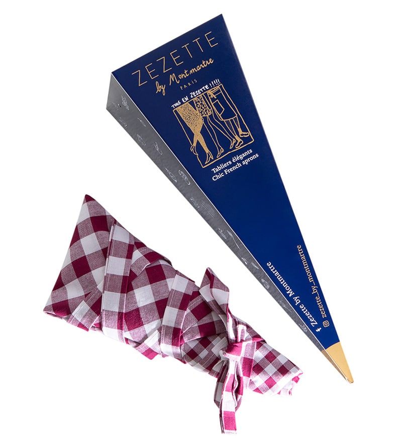 CORNET ZEZETTE – idée cadeau original- cornet surprise – offrir un tablier – tabliers chics – ZEZETTE by Montmartre