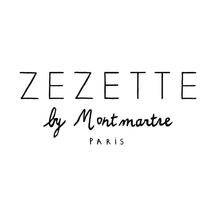 Logo Zezette by Montmartre Blanc