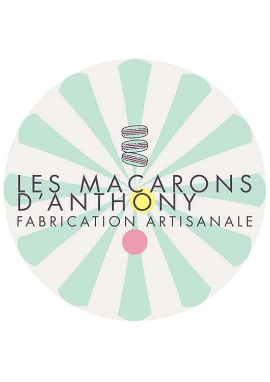 Les macarons d'Anthony Uzès Nimes tabliers professionnels ZEZETTE by Montmartre